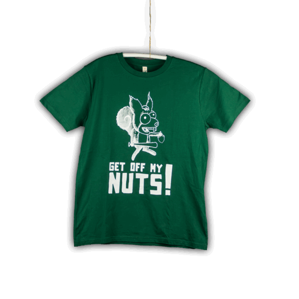 Get Off My Nuts! Eichhörnchen – T-Shirt – Bild 2